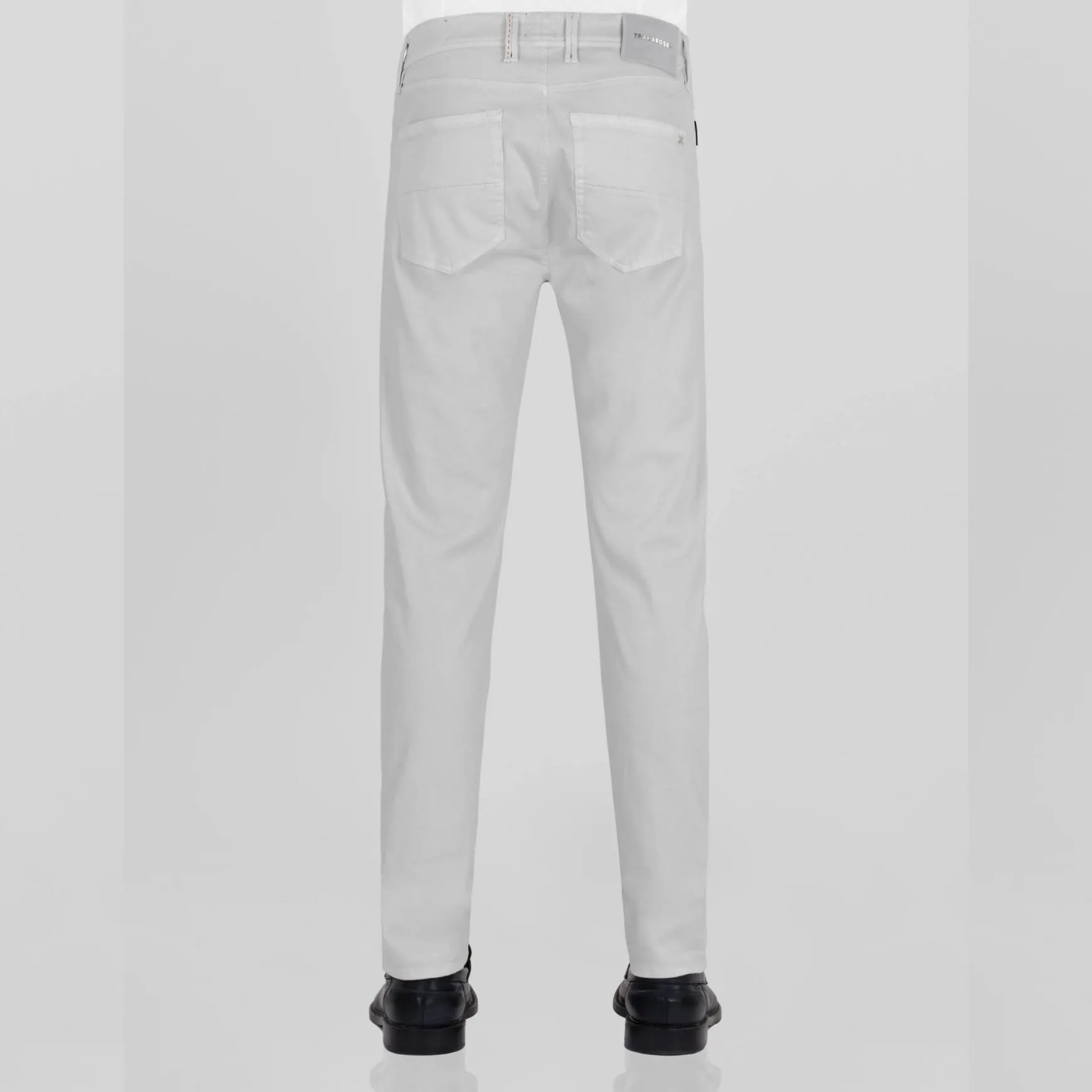 Michelangelo Stretch Gabardine 5-pocket Sea Foam