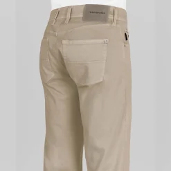 Michelangelo Stretch Gabardine 5-pocket Sahara
