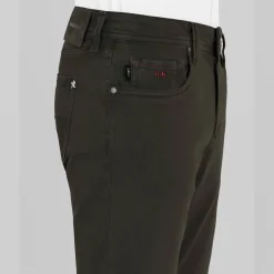 Michelangelo Stretch Gabardine 5-pocket Military