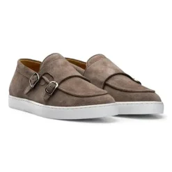 Monk Strap Sneaker Brown