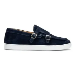 Monk Strap Sneaker Navy