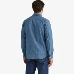 Morris Denim Shirt Blue