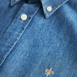 Morris Denim Shirt Blue