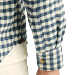 Multicheck Flannel Shirt Blue