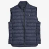 Norfolk Liner Vest Blue