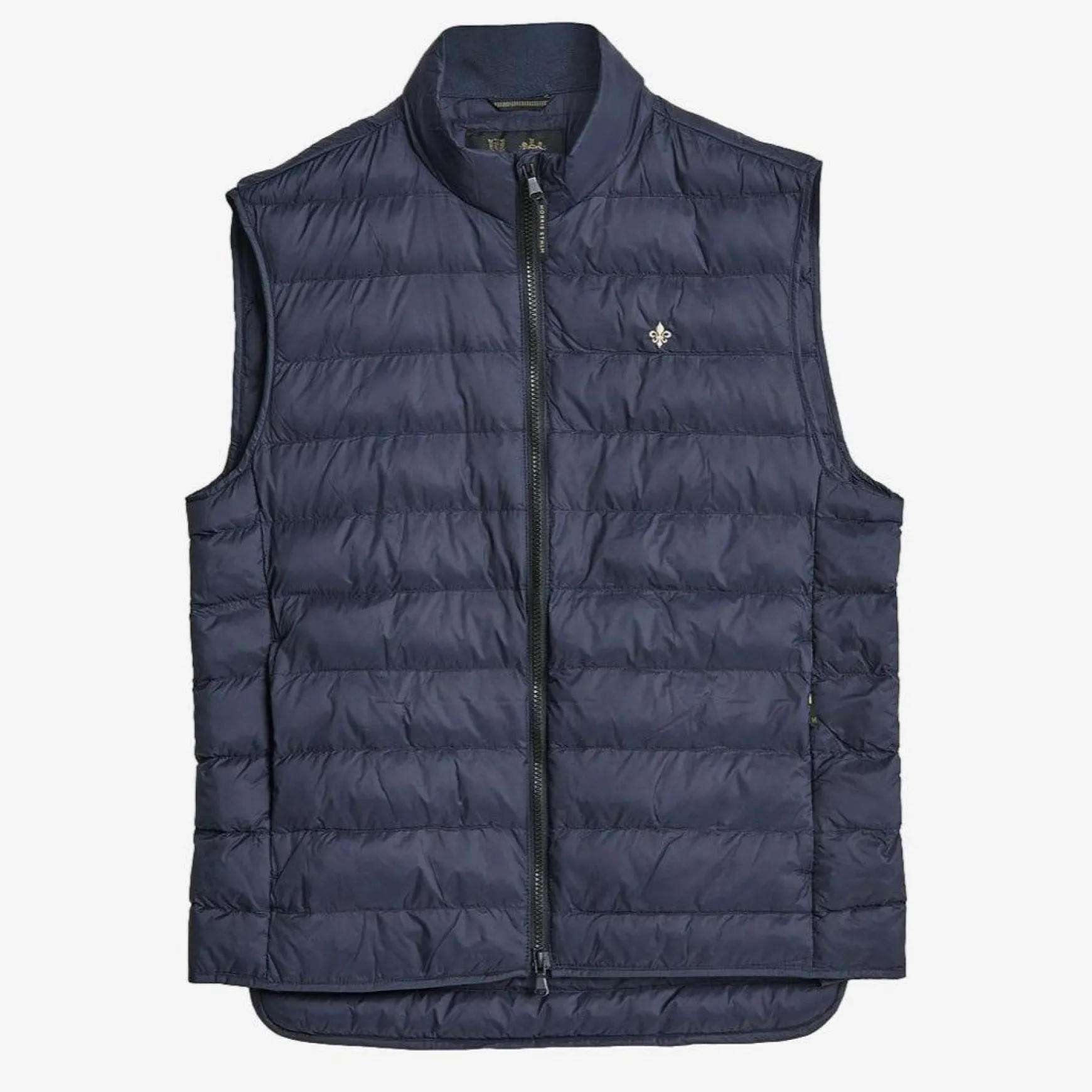 Norfolk Liner Vest Blue