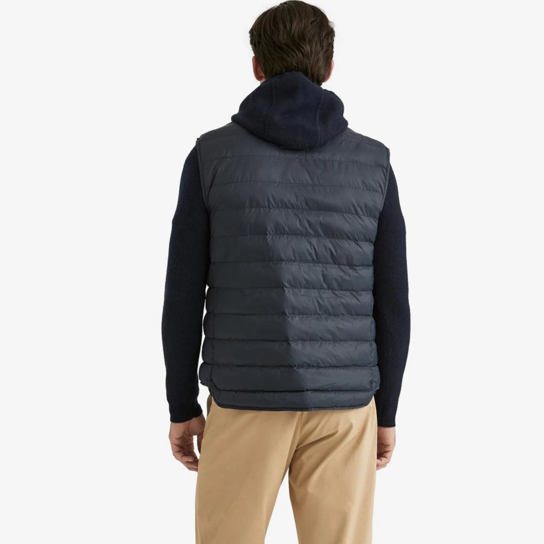 Norfolk Liner Vest Blue