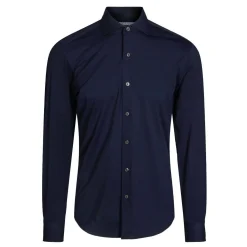 Orian Active Stretch Shirt Dark Blue
