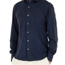 Orian Active Stretch Shirt Dark Blue