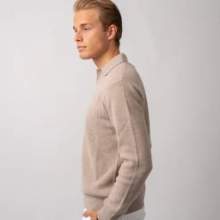 Polo Ragland Knit Sand