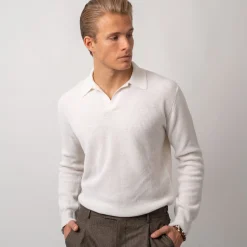 Polo Ragland Knit White