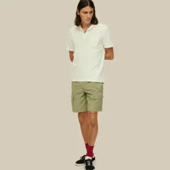 Polo Terry Shirt White