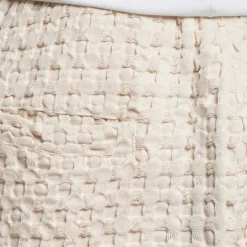 Porto Waffle Shorts Ecru