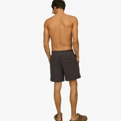 Porto Waffle Shorts Nearly Black