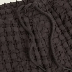 Porto Waffle Shorts Nearly Black