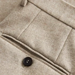 Prestige Flannel Trouser Khaki