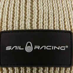 Race Folded Long Beanie Beige