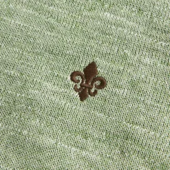 Randall Cotton Half Zip Green