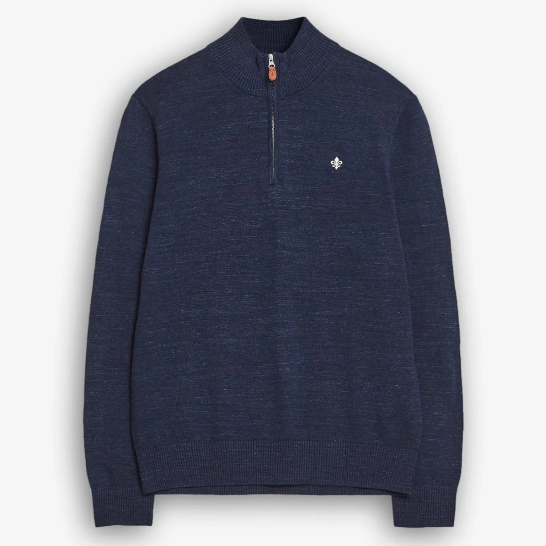 Randall Cotton Half Zip Navy