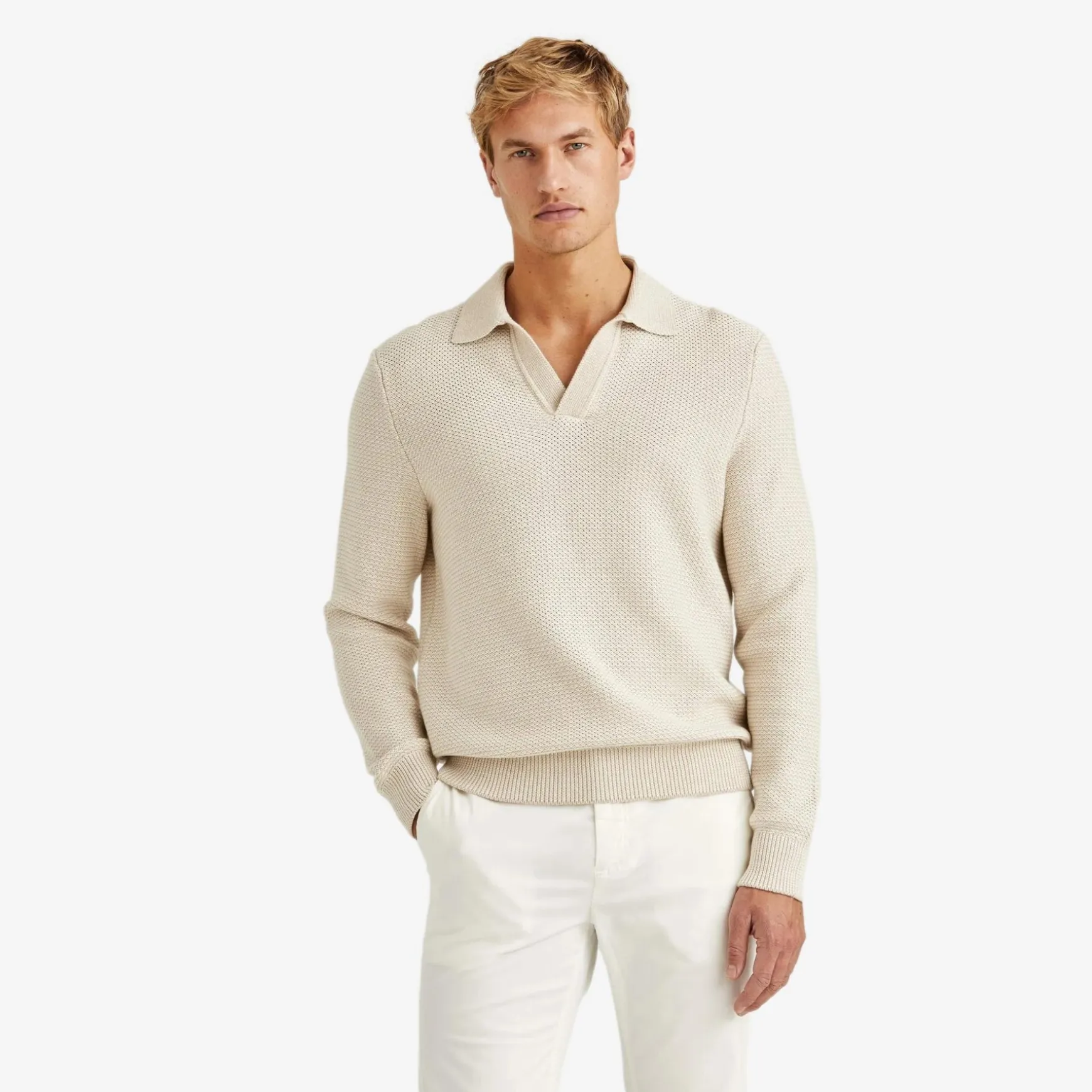 Reeford Resort Sweater Offwhite