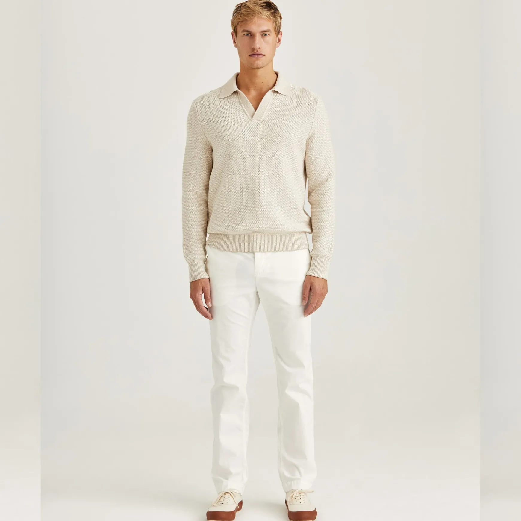 Reeford Resort Sweater Offwhite