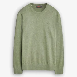 Riley Cotton O-Neck Olive