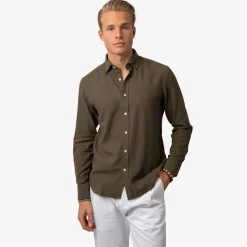 Rustic Flannel Shirt Green