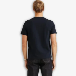 Seaton Mixed Tee Blue