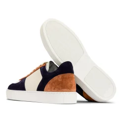 Sneaker Twotone Blue/Brown Combo