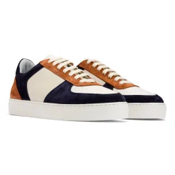 Sneaker Twotone Blue/Brown Combo