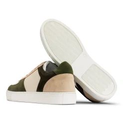 Sneaker Twotone Green/Sand Combo