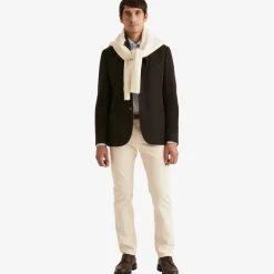 Soft Lambswool Jacket Brown