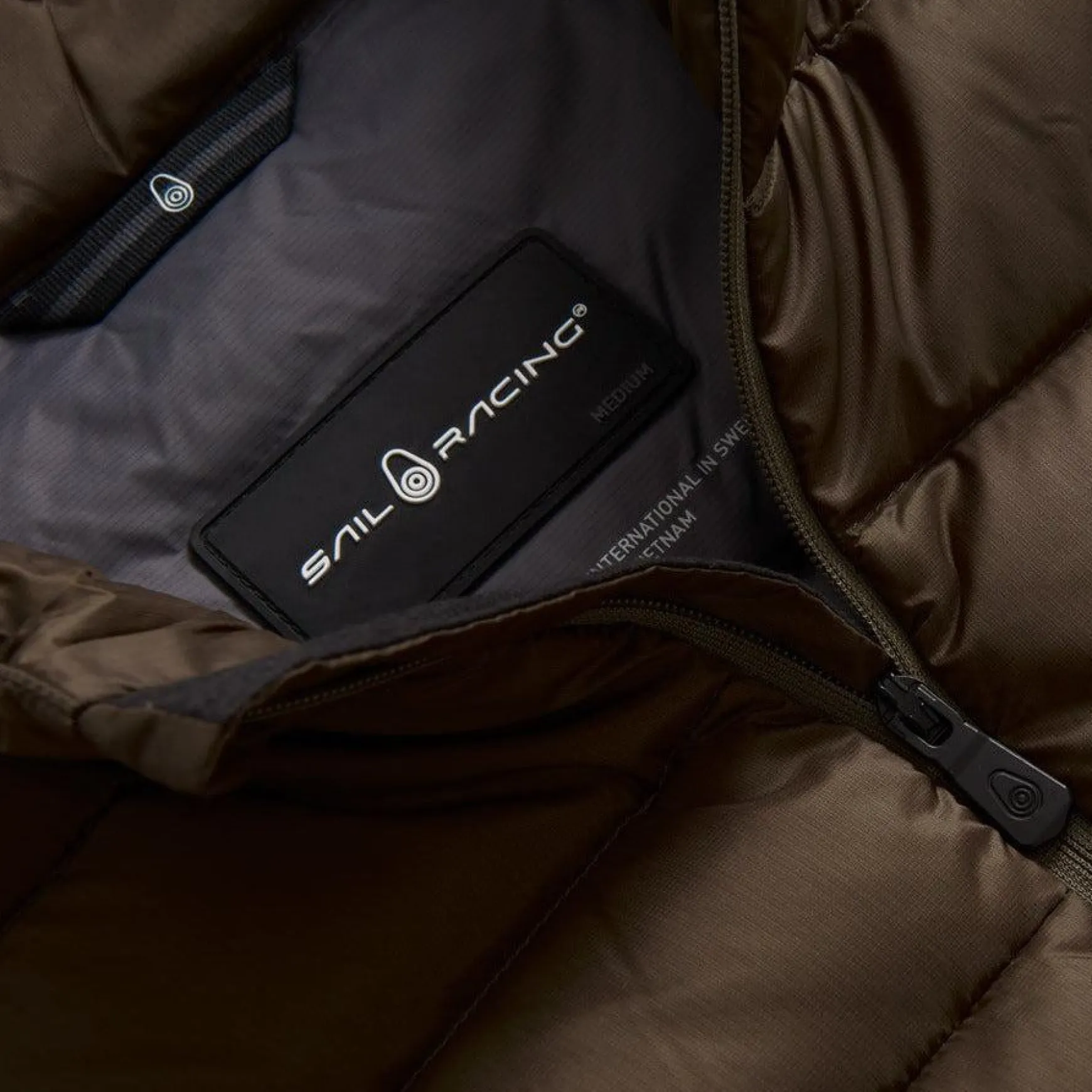 Spray Down Vest Dusty Green