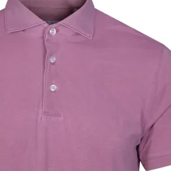 Stretch Polo Piqué Lavendel