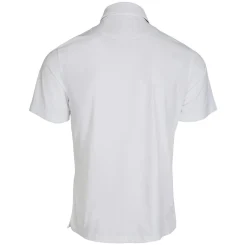Stretch Polo Piqué White