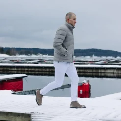 Sundance Lightweight Down Jacket Light Grey