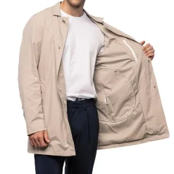 Toshiro Travel Coat Beige
