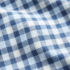 Watts Flannel Check Shirt Blue