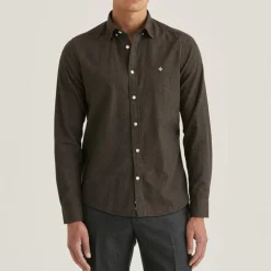 Watts Flannel Shirt Brown