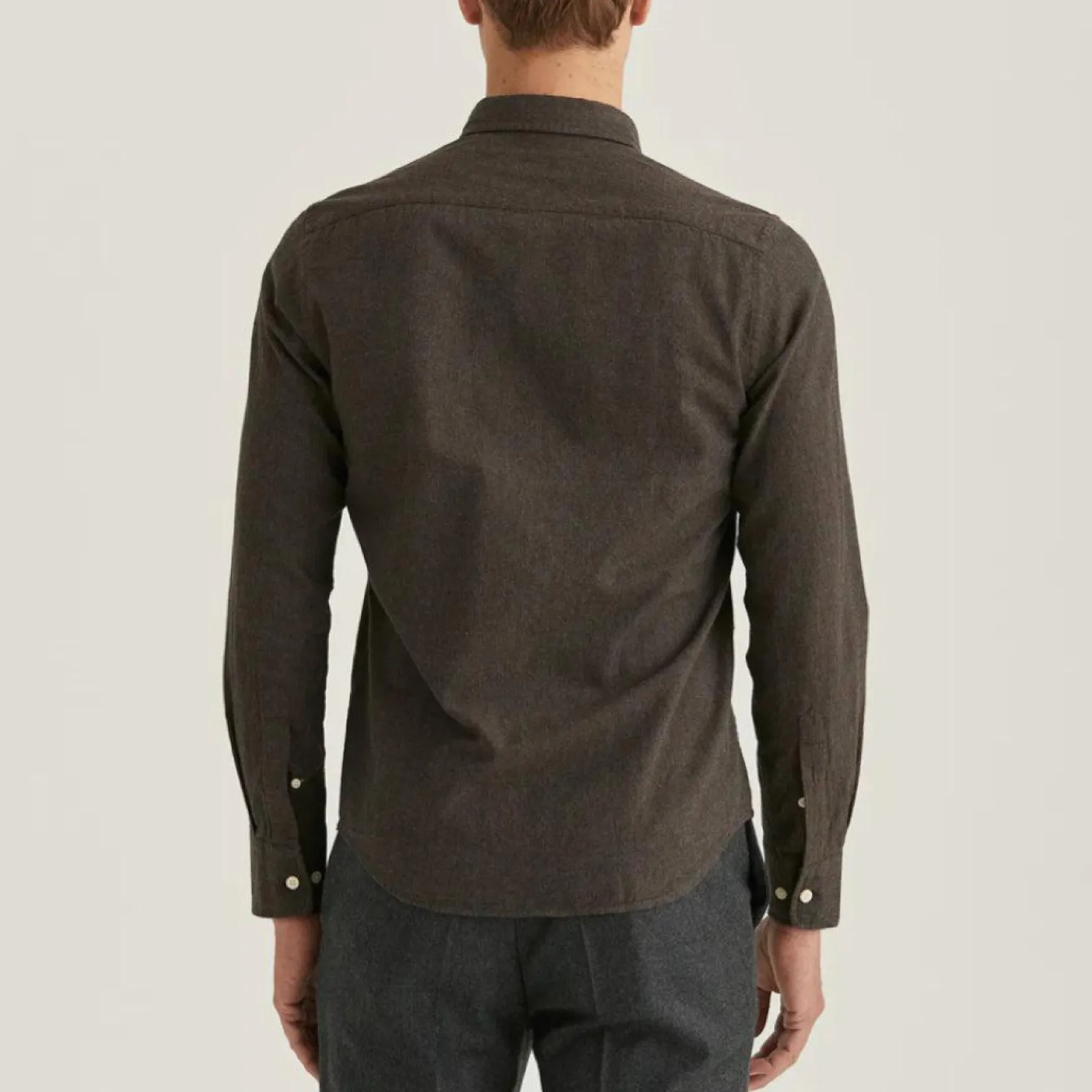 Watts Flannel Shirt Brown