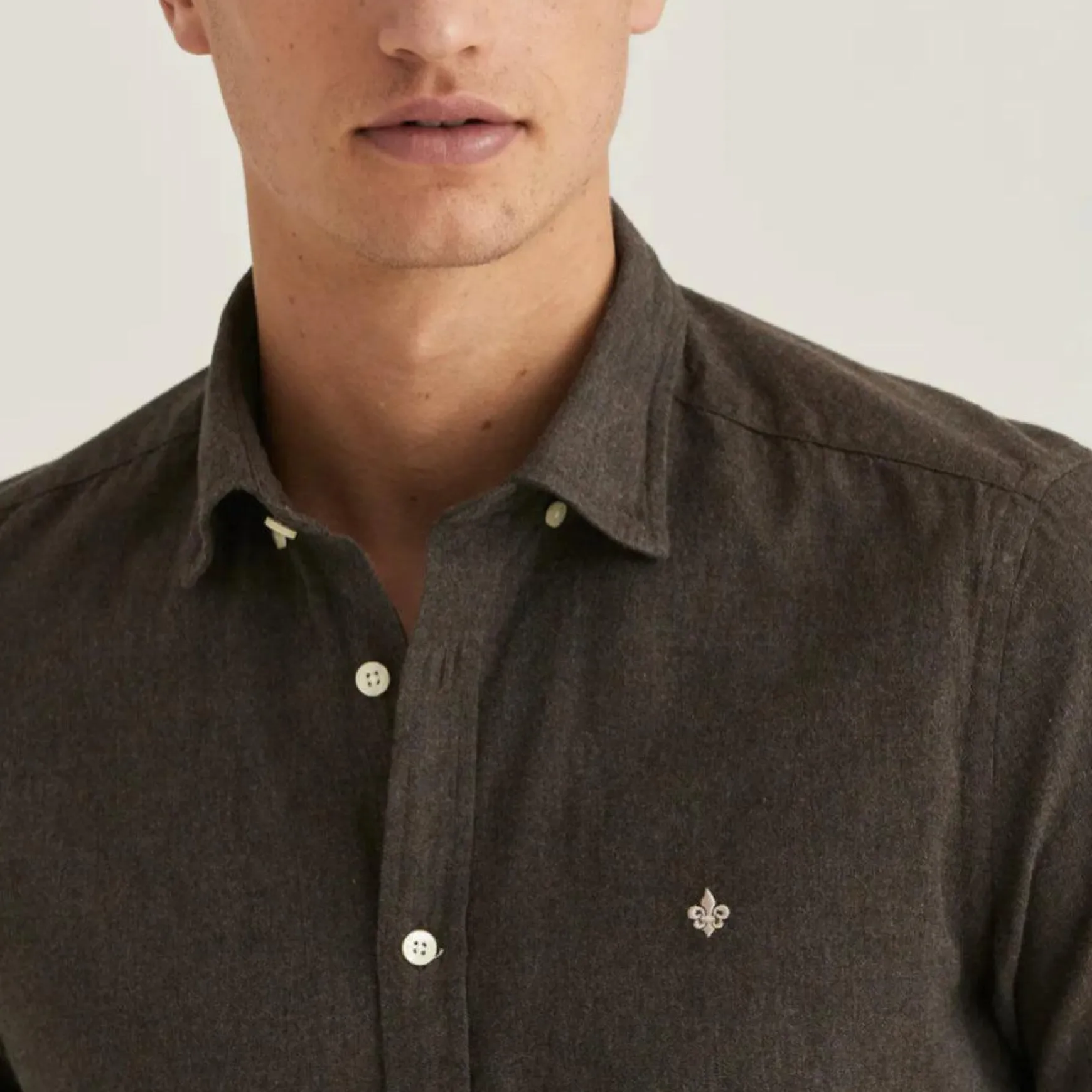 Watts Flannel Shirt Brown