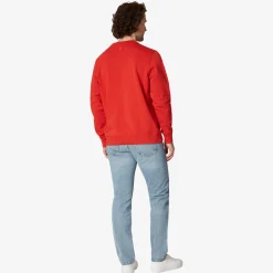 Wind Crewneck Sweater Light Red